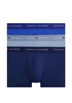 Tommy Hilfiger logo-waistband boxers (pack of three) - Blue