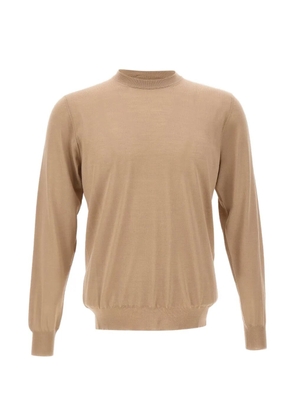 Filippo De Laurentiis ribbed crew neck sweater - Neutrals