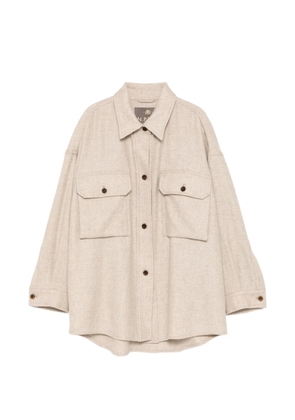N.Peal chest pockets jacket - Neutrals