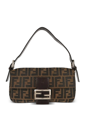 Fendi Pre-Owned 2000 Baguette FF-motif tote bag - Brown