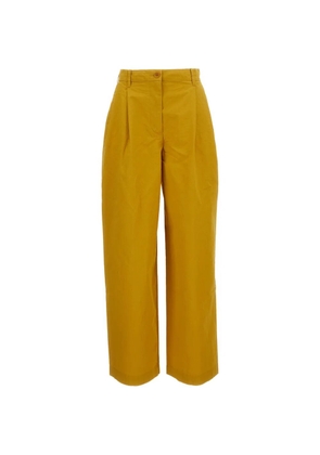 Casey Casey Sienna pleated trousers - Yellow