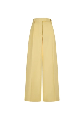 THELATEST gabardine trousers - Yellow