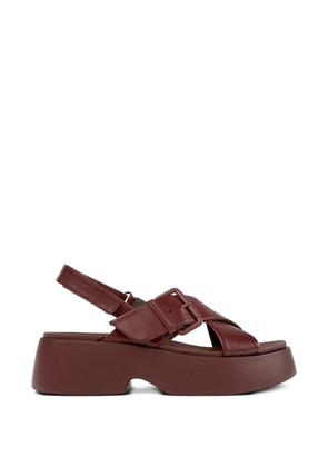 Camper Tasha buckled sandals - Brown