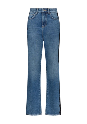 LIU JO lace-insert jeans - Blue