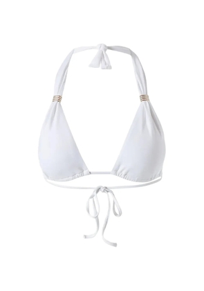 Melissa Odabash Grenada triangle bikini top - White