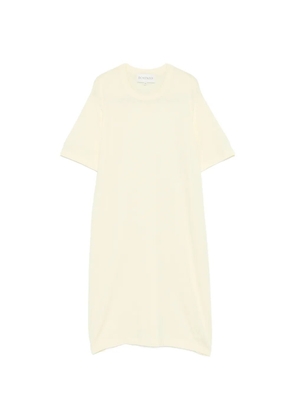 BOMPARD round neck T-shirt dress - Yellow