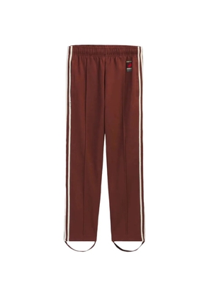 adidas x Edison Chen Clot stripe trousers - Brown