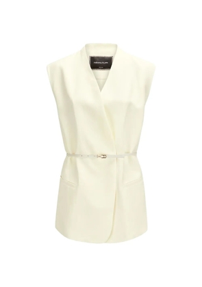 Fabiana Filippi belted jacket - Neutrals