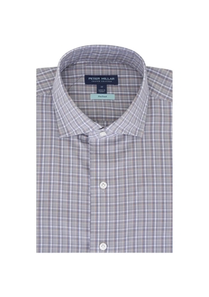 Peter Millar checked shirt - Grey