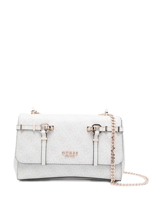 GUESS USA pattern chain shoulder bag - Grey