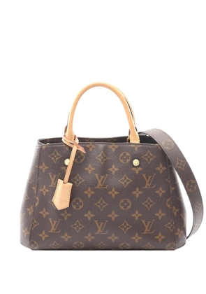 Louis Vuitton Pre-Owned 2019 Monogram Montaigne BB satchel - Brown