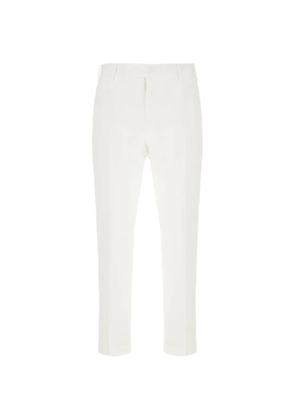 PT Torino tapered trousers - White