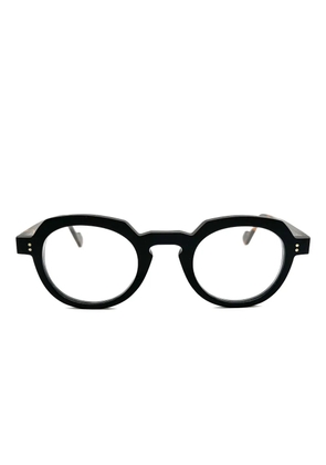 Anne & Valentin Django round glasses - Black