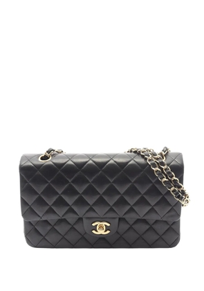 CHANEL Pre-Owned 2006-2008 Medium Classic Lambskin Double Flap shoulder bag - Black
