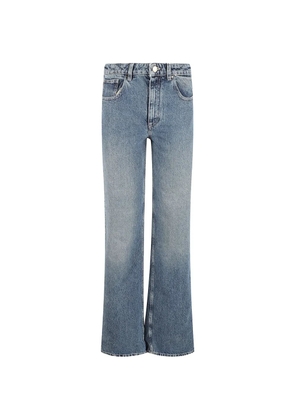 Moncler five-pocket denim trousers - Blue