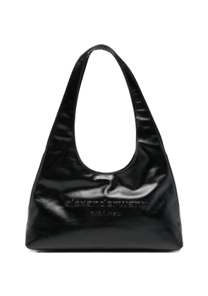 Alexander Wang small embossed shoulder bag - Black