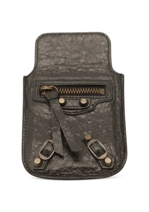 Balenciaga Pre-Owned iPhone leather case - Black