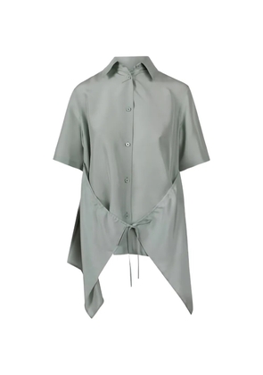 Christian Wijnants tie detail shirt - Green