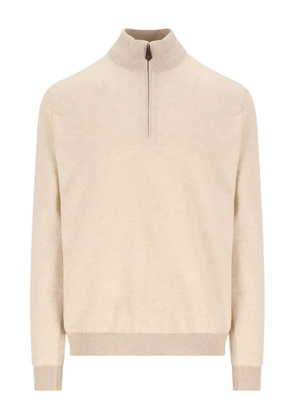 Loro Piana half-zip cashmere sweater - Neutrals
