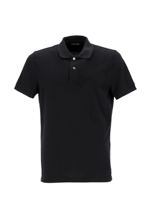 Tom Ford Vintage cotton polo shirt - Black