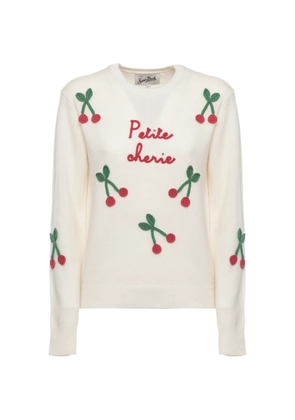 MC2 Saint Barth New Queen embroidered sweater - Neutrals