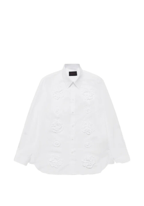 Simone Rocha long sleeve shirt - White