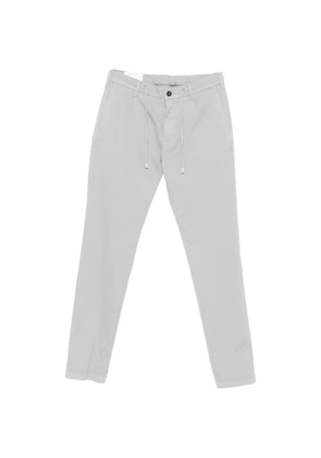 Eleventy drawstring-waist trousers - Grey