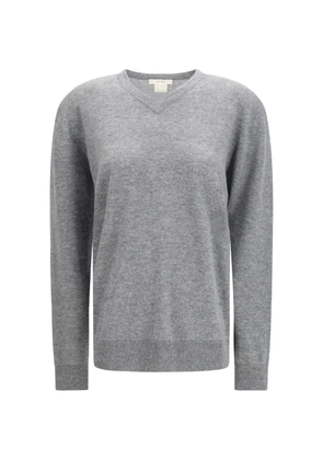 The Row Nian V-neck top - Grey