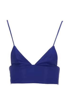 Pre-Owned Alexander Wang V-neck top - Blue