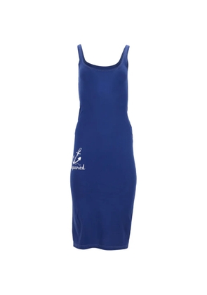DSQUARED2 sleeveless midi dress - Blue