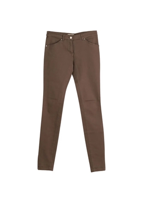 Balenciaga Pre-Owned skinny cotton jeans - Brown