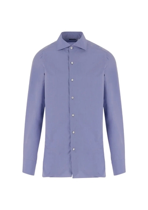 Finamore 1925 Napoli cotton shirt - Blue