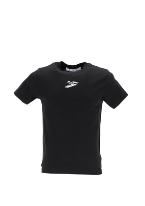 Off-White Pre-Owned cotton logo T-shirt - Black