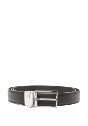 Emporio Armani leather belt - Brown