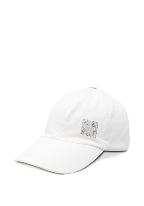 Lorena Antoniazzi embellished cap - White