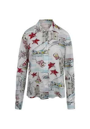 Antonio Marras printed shirt - White
