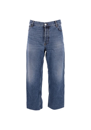 Balenciaga Pre-Owned cropped jeans - Blue