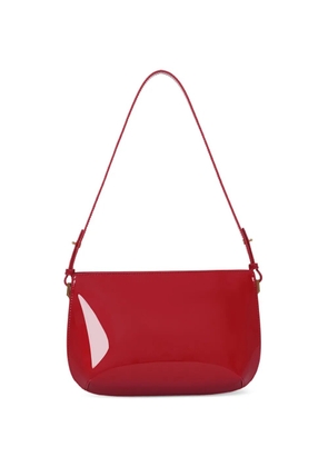 POTAMY patent-leather shoulder bag - Red