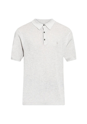 AllSaints short-sleeved polo shirt - Grey