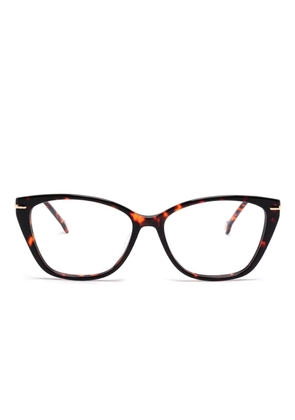 Carolina Herrera cat eye-frame glasses - Brown