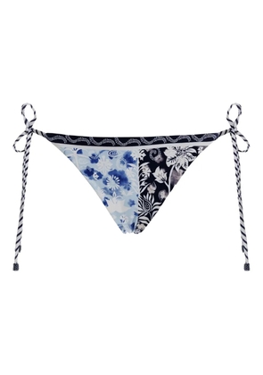 Agua Bendita Alegria tie-side bikini bottoms - Black