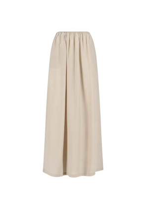 The Frankie Shop Aeson gathered maxi skirt - Neutrals