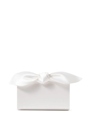 Aquazzura bow mini bag - White