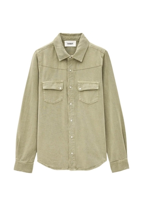 Ba&Sh Jada front-pocket button-fastening shirt - Green