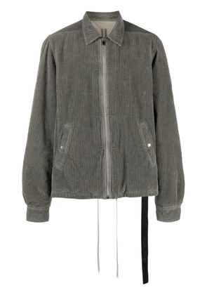 Rick Owens DRKSHDW DRKSHDW corduroy shirt jacket - Grey
