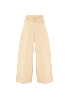 Dorothee Schumacher belted wide leg trousers - Neutrals