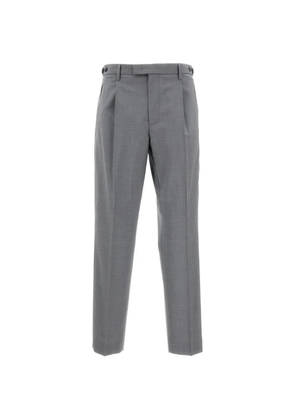 Barena metallic topstitching trousers - Grey