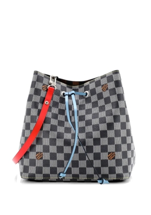 Louis Vuitton Pre-Owned NeoNoe Handbag Limited Edition Colored Damier MM bucket bag - Black