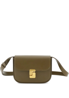 Soeur mini Bell buckle-detail shoulder bag - Green