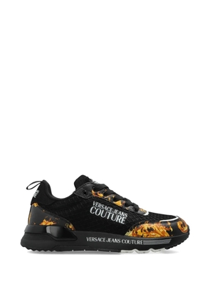 Versace Jeans Couture Barocco lace-up sneakers - Black